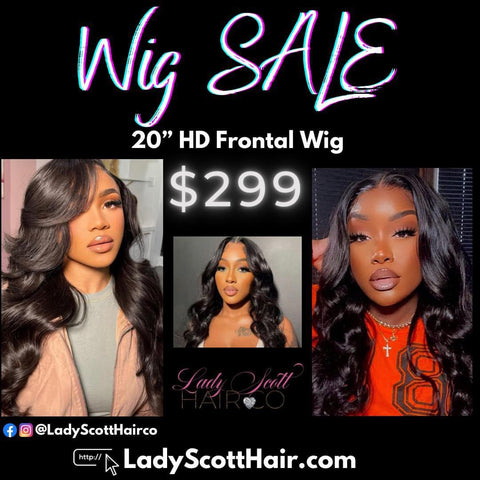 20” HD Wig sale